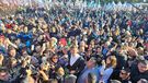 El gobernador de Buenos Aires, Axel Kicillof, lanza el MDF en La Plata.