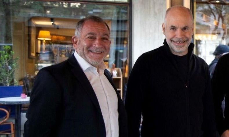 Horacio Rodríguez Larreta y Luis Juez