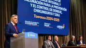 El gobernador Martín Llaryora toma distancia de Javier Milei con anuncios de gestión.&nbsp;