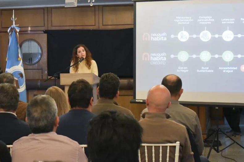 Ana Servidio, secretaria de Vivienda y H&aacute;bitat de Neuqu&eacute;n.&nbsp;