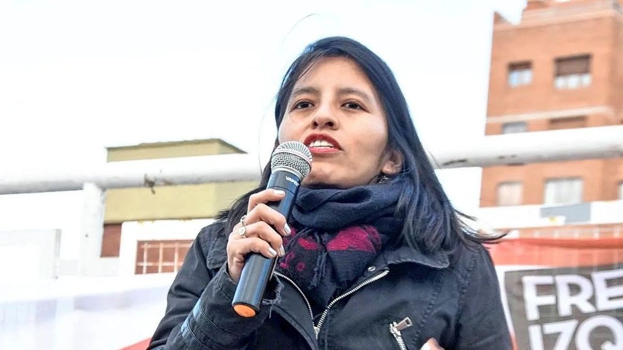 Emilse Saavedra, candidata del FIT.