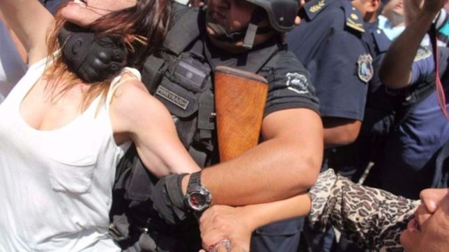 diputados repudio agresion de la policia de morales a mayra mendoza