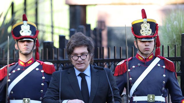 Javier Milei dijo que anhela que ls habitantes de Malvinas elijan ser argentinos. 