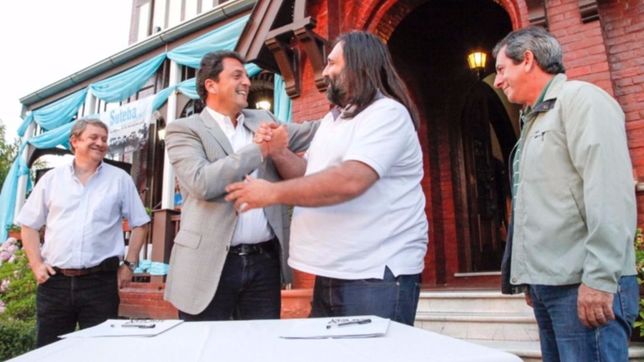 en medio de la paritaria, el massismo le reclama a vidal por la seguridad de baradel