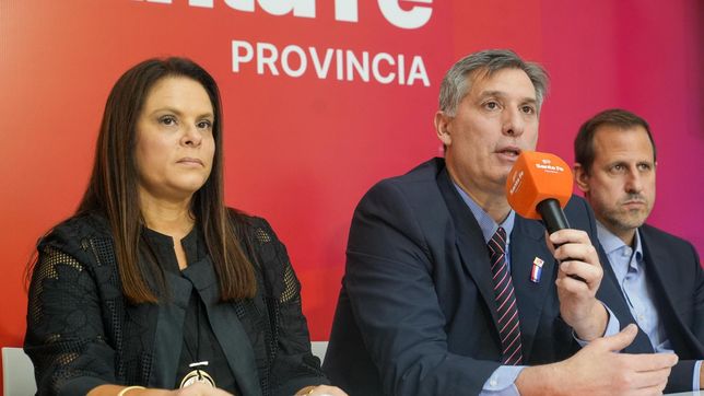 El ministro de Economía de Santa Fe, Pablo Olivares.