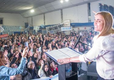 María Emilia Soria candidata a gobernadora por Río Negro por el peronismo.&nbsp;