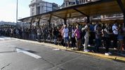 el gobierno denuncia que el paro de colectivos es ilegal