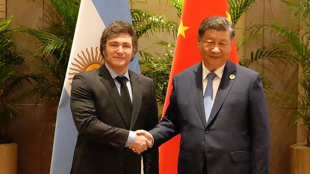 Javier Milei propone una relación de baja intensidad con China, pero le compra todo. Javier Milei propone una relación de baja intensidad con China, pero le compra todo.