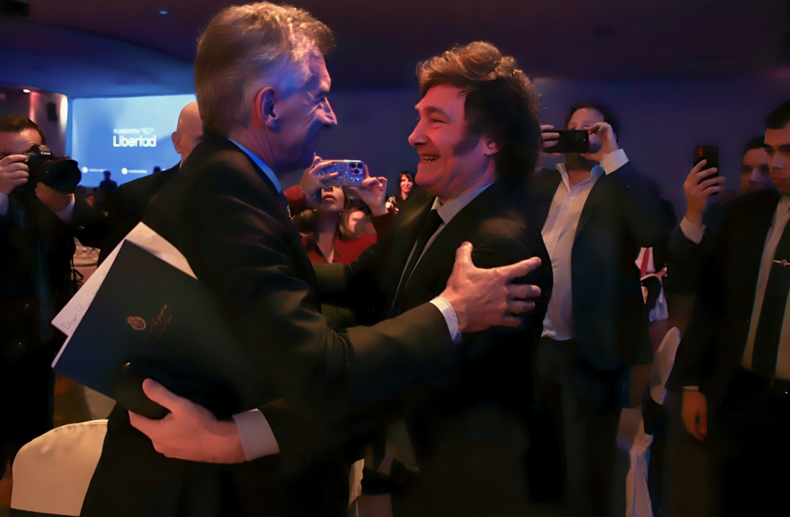 Javier Milei y Mauricio Macri, mucho ruido y pocas nueces