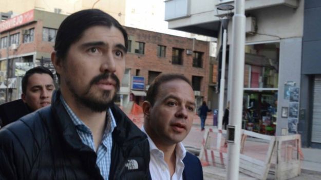 Martín Báez quedó detenido por violar un embargo judicial