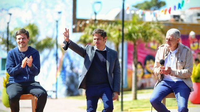 kicillof va a la costa en plan 2019 para darle aire a la campana