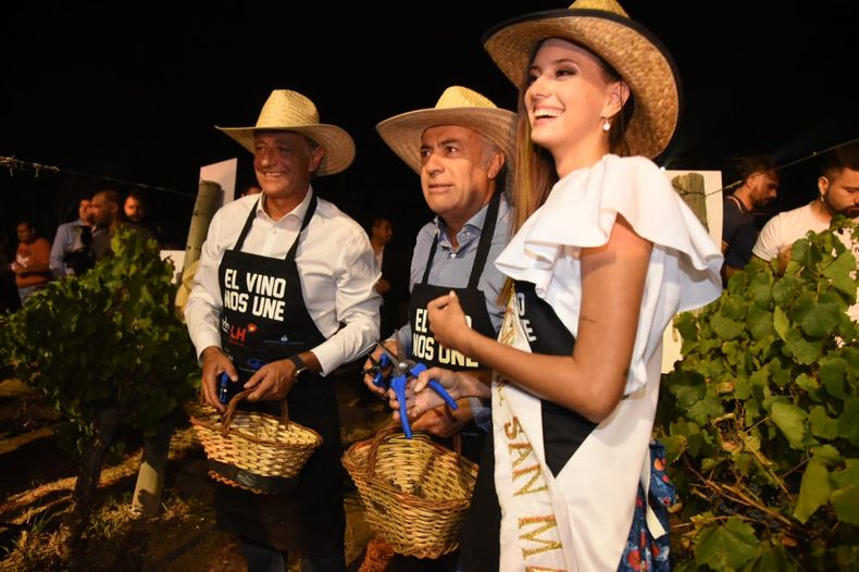 El gobernador de Mendoza Rodolfo Suárez y el senador Alfredo Cornejo&nbsp;