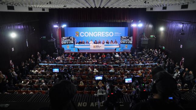 El Congreso del PJ en Merlo. 