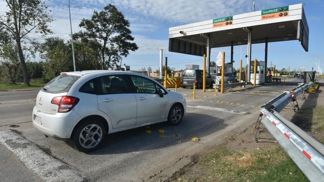 Autovía del Mercosur: peajes más caros sin TelePase.