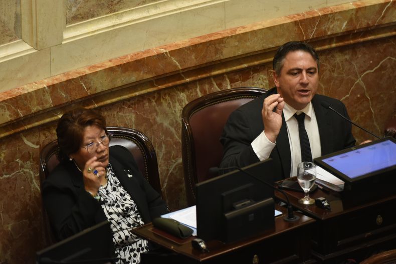 Farncisco Paoltroni, la oveja negra del Gobierno en el Senado. 