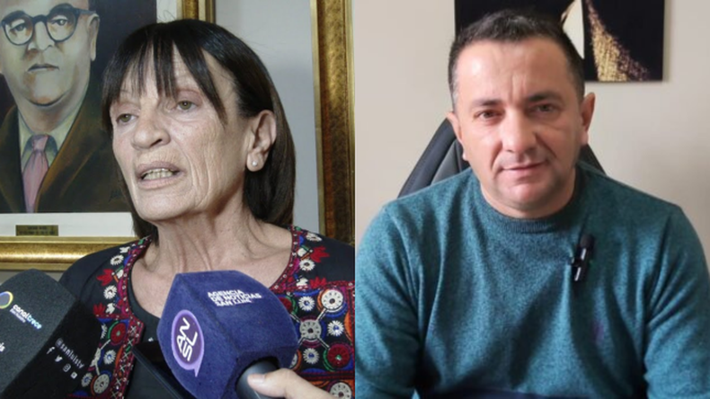 Gloria Petrino y José Farías.