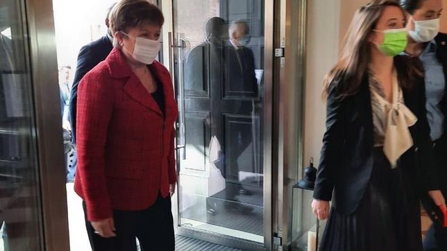 georgieva: la reunion con fernandez fue muy constructiva