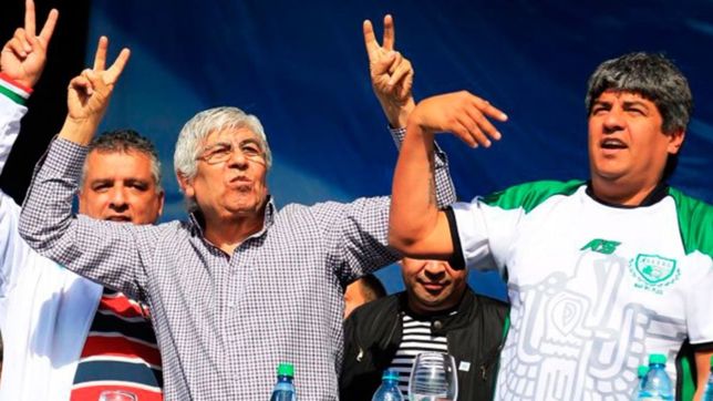 moyano se blinda en camioneros: bronca con santa maria y el limite de los gordos