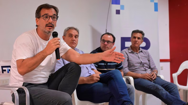 Sebastián Galmarini. El Frente Renovador rechaza la implementación de la Boleta Única de Papel.