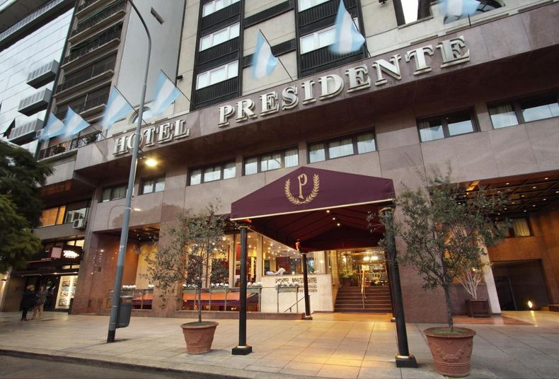 El Hotel Presidente, donde paraba Carlos Menem.