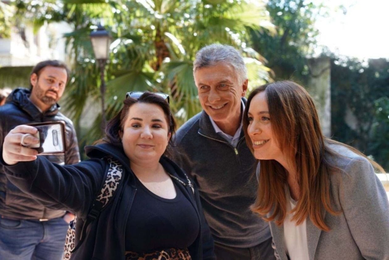 María Eugenia Vidal y Mauricio Macri