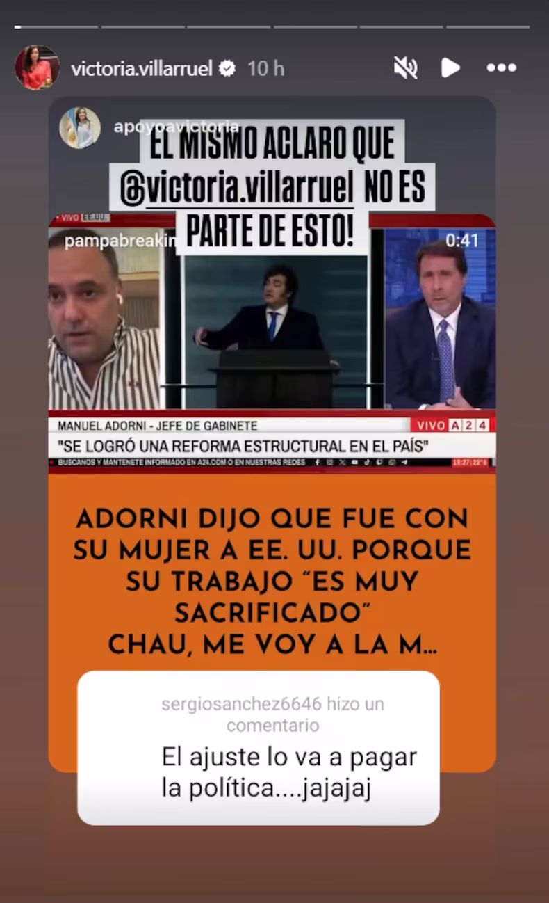 Manuel Adorni admitió que su frase fue desafortunada: La ...