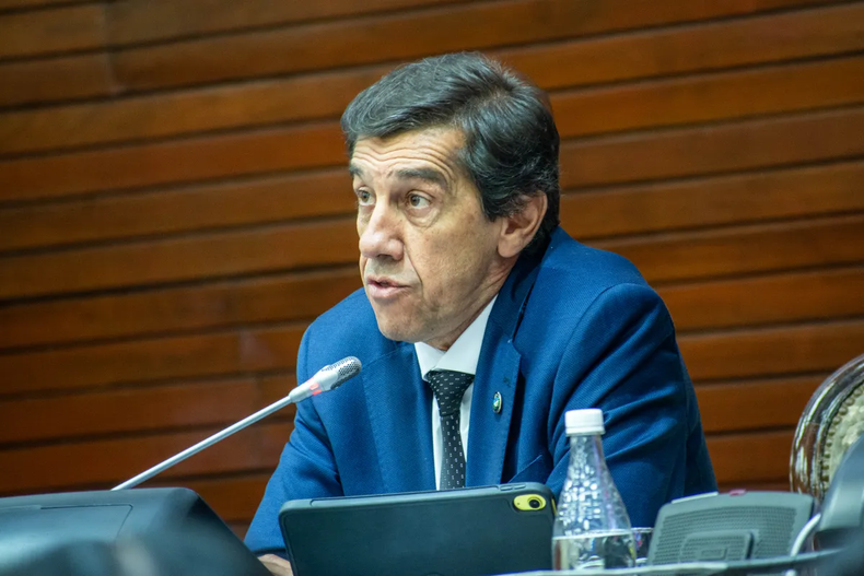 El gobernador de Jujuy, Carlos Sadir.&nbsp;
