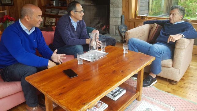 en modo campana, macri respaldo a sus candidatos de neuquen y rio negro