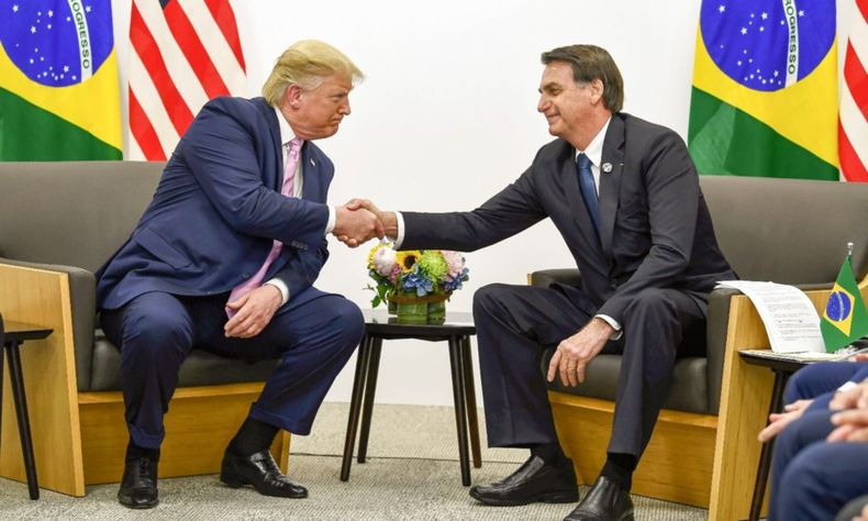 Donald Trump y Jair Bolsonaro.