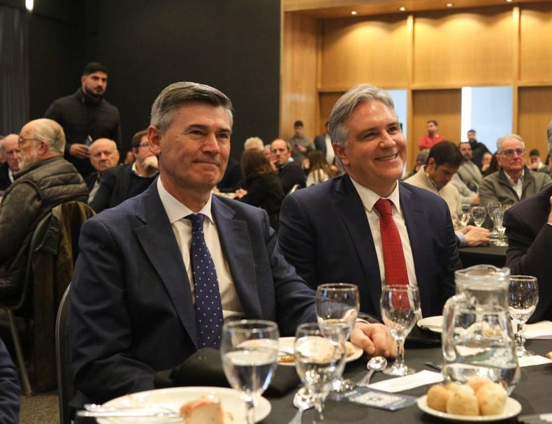 Daniel Passerini y Mart&iacute;n Llaryora, la dupla del cordobesismo que apuntalar&aacute; la candidatura de Juan Schiaretti