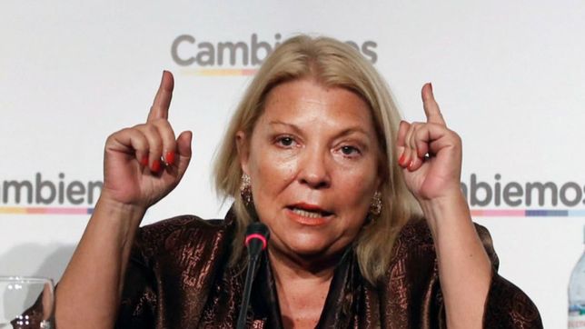 carrio denuncia a fernandez y a massa por mandar a camioneros a controlar precios