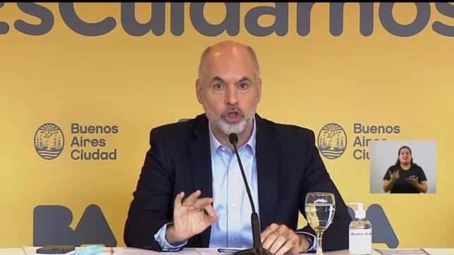 larreta rechazo las medidas y acuso a fernandez de romper el dialogo