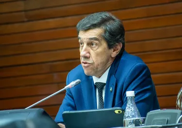 El gobernador de Jujuy, Carlos Sadir.&nbsp;