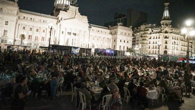 Cena solidaridad de Navidad en el Congreso