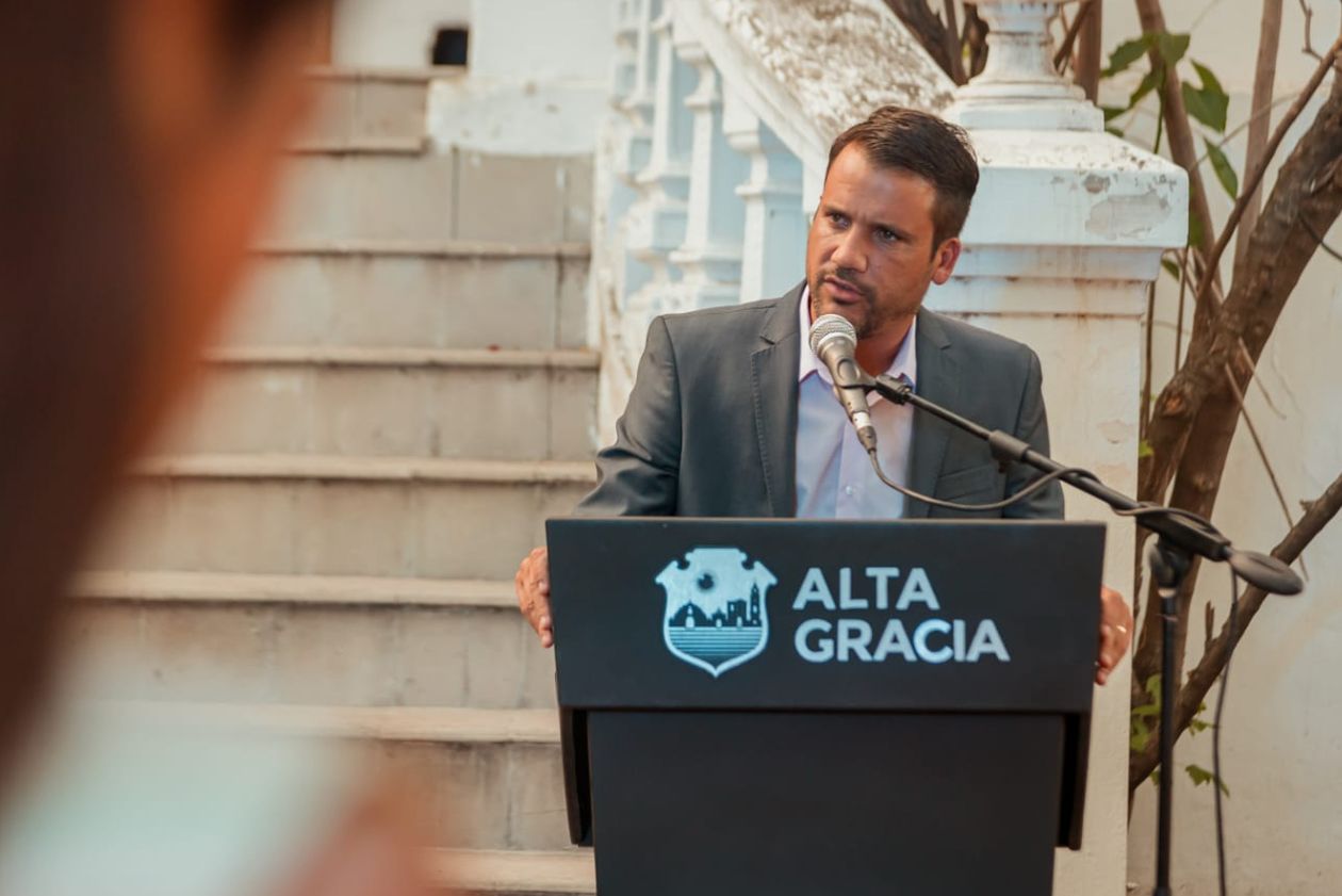 Marcos Torres, intendente de Alta Gracia.