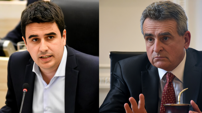 Eduardo Toniolli y Agustín Rossi disputan el primer lugar de la lista del peronismo en Santa Fe.