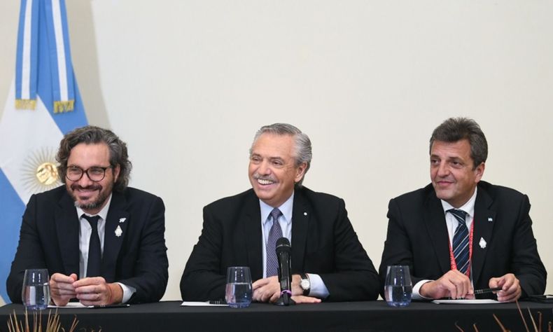 Alberto Fernández - Massa - Cafiero