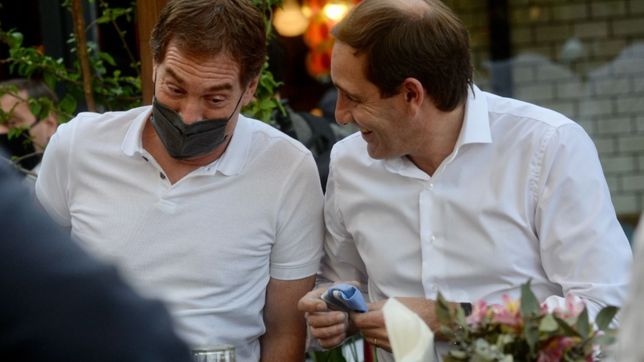 santilli y garro, juntos por la paz interna