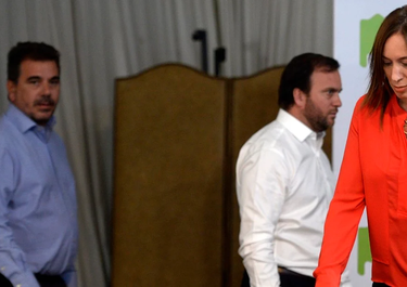 María Eugenia Vidal en el BAPRO en sus tiempos de gobernadora
