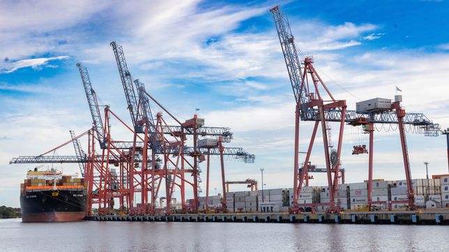 Los puertos, nodo fundamental en el esquema de la logística en la provincia de Buenos Aires.