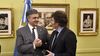En el momento más crítico del Gobierno nacional, Jorge Macri celebró que la Ciudad pudo colocar deuda a la tasa más baja de historia, en parte, por la estabilidad “previsibilidad” conseguida por Javier Milei. En el momento más crítico del Gobierno nacional, Jorge Macri celebró que la Ciudad pudo colocar deuda a la tasa más baja de historia, en parte, por la estabilidad “previsibilidad” conseguida por Javier Milei.