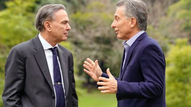 pichetto sigue la linea ultra y sale a bancar a macri: es el lider