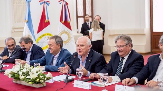 lifschitz se reunio con schiaretti para buscar soluciones a las inundaciones