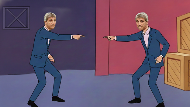 Toto Caputo x 2 (imagen generada con inteligencia artificial).