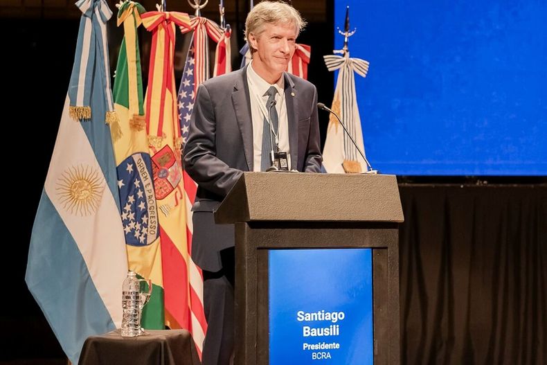 Santiago Bausili, presidente del Banco Central.