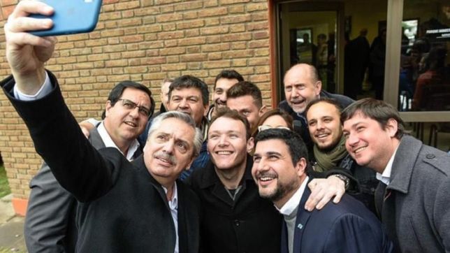 fernandez llego a santa fe con un plan federal y la promesa de cerrar la grieta