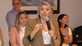 Nadia Márquez candidata al Senado por La Libertad Avanza en Neuquén.