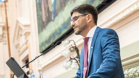 Maximiliano Pullaro, gobernador de Santa Fe.