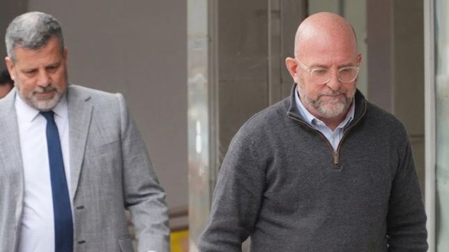 El funcionario del Tribunal de Cuentas Provincial, Marcos Carasso, a la salida del Juzgado Federal de Río Cuarto&nbsp;