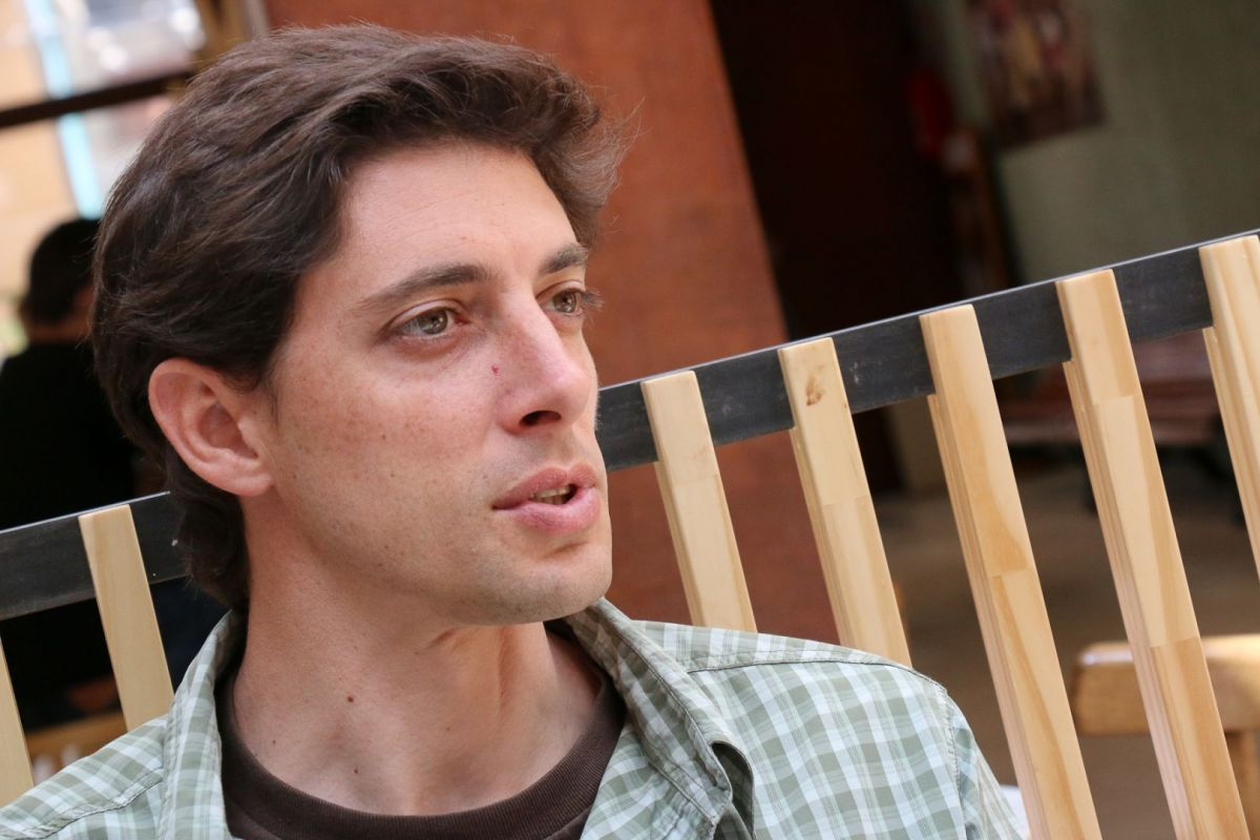 El chocolatero Aldo Fenoglio, el hijo de Diego, dueños de&nbsp; Rapanui&nbsp;